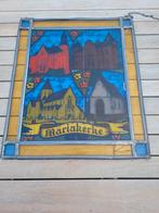Glasraam mariakerke (licht beschadigd), Antiek en Kunst, Ophalen of Verzenden