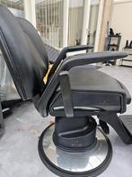 Italiaanse Barber Kapper stoel  professioneel & hydraulisch, Huis en Inrichting, Ophalen of Verzenden, Zo goed als nieuw, Leer