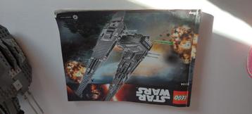 Lego 75104 groot starwars schip.  Volledig met handleiding