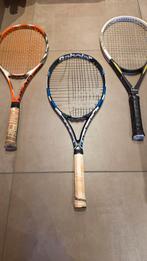 3 raquettes de Tennis adultes Head, Sport en Fitness, Tennis, Ophalen of Verzenden, Gebruikt, Babolat