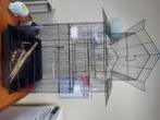 Cage a oiseaux H100cm  L20cm, Animaux & Accessoires, Enlèvement, Utilisé, Métal, Cage à oiseaux