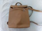 Longchamp, sac à dos en cuir, couleur cognac, Brun, Autres types, Utilisé, Enlèvement ou Envoi