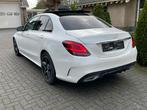 Mercedes-Benz C-klasse 200 d AMG LINE PANORAMADAK CAMERA NAV, Auto's, Mercedes-Benz, Automaat, 4 deurs, Gebruikt, Leder en Stof