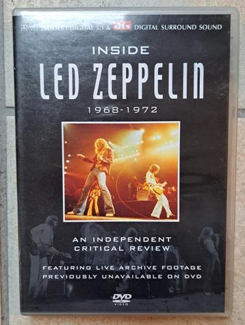 DVD Led Zeppelin 1968-1972(angl + st franç,neerl,ital,allem) beschikbaar voor biedingen