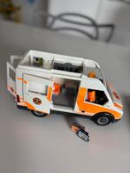 Playmobil: ziekenwagen en brandweerwagen ( + politiewagens), Ophalen, Gebruikt