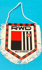 RWDM Molenbeek 1980s voetbal erg zeldzaam vintage vaantje, Verzamelen, Spelerskaart, Gebruikt, Ophalen of Verzenden
