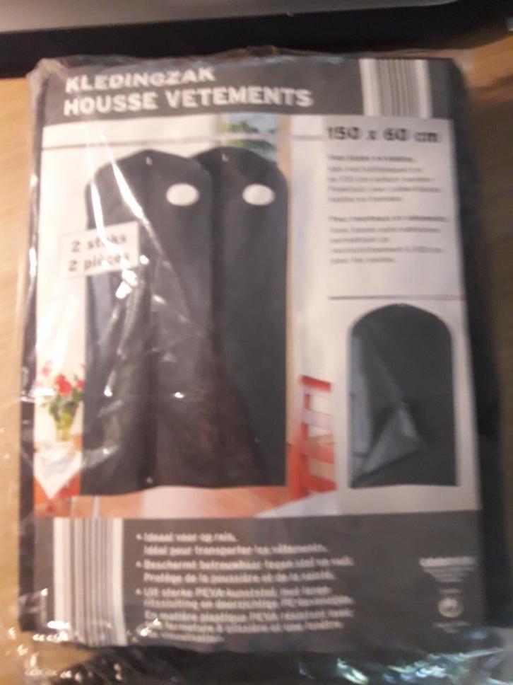 Kledinghoes Connex2st 150x60cm zwart, Kleding | Dames, Kledinghangers, Nieuw, Overige materialen, Ophalen of Verzenden