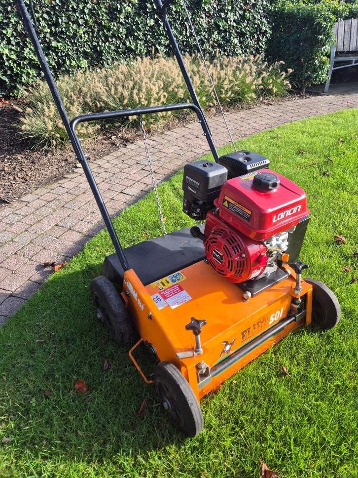 Eliet E501 verticuteermachine breedte 500mm, Tuin en Terras, Verticuteermachines, Gebruikt, Benzine, Ophalen