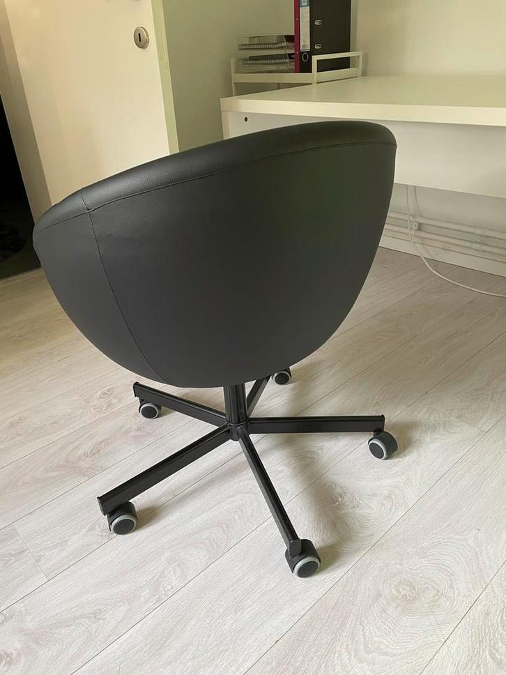 Bureaustoel, Huis en Inrichting, Bureaustoelen, Zo goed als nieuw, Bureaustoel, Zwart, Ophalen