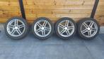 Velgen met winterbanden Mercedes 5x112  17" met 4x 235/45/17, Auto-onderdelen, Banden en Velgen, Ophalen, Gebruikt, Velg(en), 17 inch
