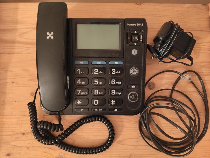 Maestro Proximus 6042 vaste telefoon, Telecommunicatie, Vaste telefoons | Niet Draadloos, Gebruikt, Ophalen