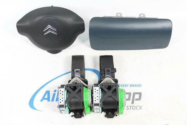 Airbag kit - Panneau bleu Citroen Berlingo (2008-2018), Auto-onderdelen, Dashboard en Schakelaars, Gebruikt, Ophalen of Verzenden