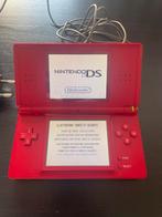 Nintendo ds, Games en Spelcomputers, Spelcomputers | Nintendo DS, Ophalen, Zo goed als nieuw, Rood