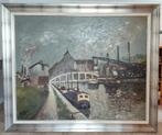 Peinture huile thème borinage, Ophalen