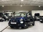 Fiat 500C 1.2i Cabrio ‘Riva’ Edition - 12 Mnd Garantie, Auto's, Voorwielaandrijving, 4 zetels, Blauw, Leder