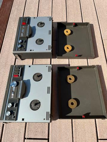 2 Telefunken bandrecorders voor 50€!! beschikbaar voor biedingen