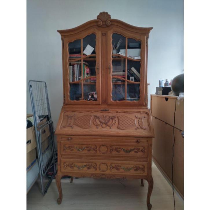 Antieke schrijfkast Meuble ancien, Antiek en Kunst, Antiek | Meubels | Kasten, Ophalen of Verzenden