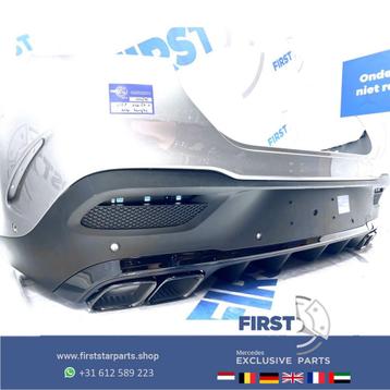 C167 GLE63 AMG COUPÉ ACHTERBUMPER GLE63s BUMPER WIT GRIJS ZW beschikbaar voor biedingen
