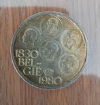 500 Frank 1980 FR - 150 jaar Onafhankelijkheid, Postzegels en Munten, Munten | België, Verzilverd, Zilver, Ophalen of Verzenden