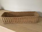 Rotan rieten mand rechthoekig, Huis en Inrichting, Mand, Nieuw, Ophalen of Verzenden, Riet