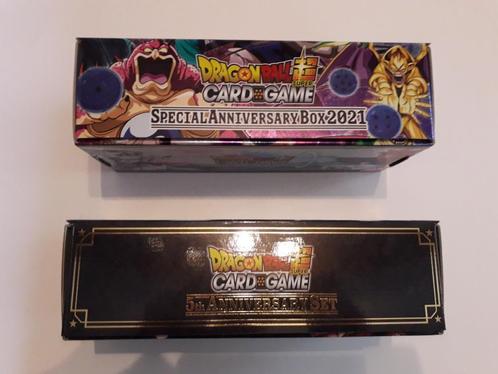 Dragon Ball Super coffrets Cartes Anniversary, Verzamelen, Overige Verzamelen, Nieuw, Ophalen