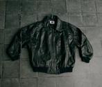 Vintage Designer Issey Miyake jas van schapenleer, Kleding | Heren, Maat 48/50 (M), Zwart, Ophalen of Verzenden, Gedragen