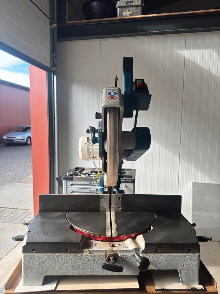 Afkortzaag hout, kunststof, aluminium, Doe-het-zelf en Bouw, Gereedschap | Overige machines, Ophalen of Verzenden