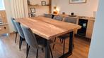 Life edge eiken boomstam eettafel, Ophalen, Zo goed als nieuw