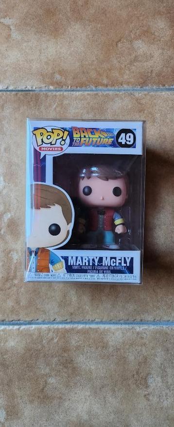 Back to the future marty mcfly exclusive funko pop 