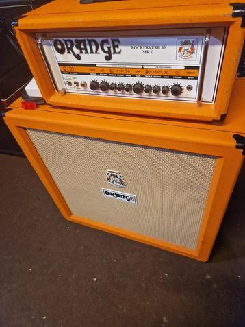 Tête Orange Rockreverb MKII 50 / Cab PPC412 disponible aux enchères