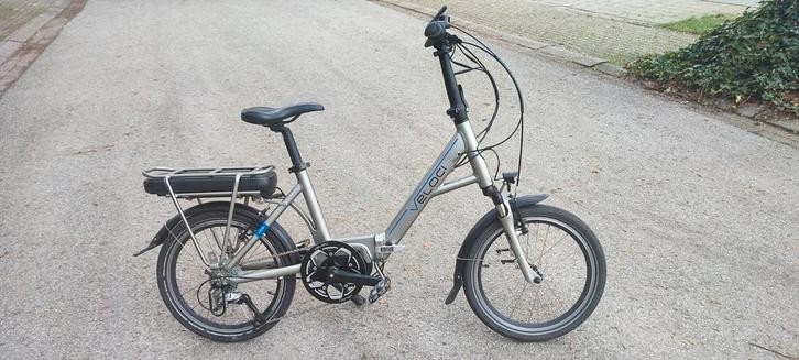 Veloci plooifiets elektrisch met middenmotor. Als Nieuw!, Fietsen en Brommers, Fietsen | Vouwfietsen, Versnellingen, Ophalen