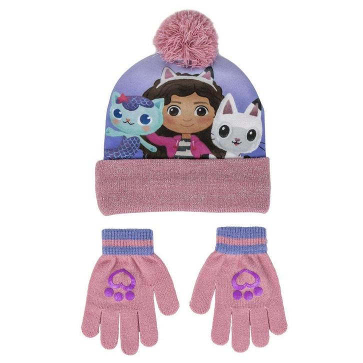 Gabby's Poppenhuis Winterset - Handschoenen en Muts, Kinderen en Baby's, Kinderkleding | Mutsen, Sjaals en Handschoenen, Nieuw