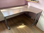 HoekBureau 160x120 met insprong, Huis en Inrichting, Bureaus, Ophalen, In hoogte verstelbaar, Zo goed als nieuw, Bureau