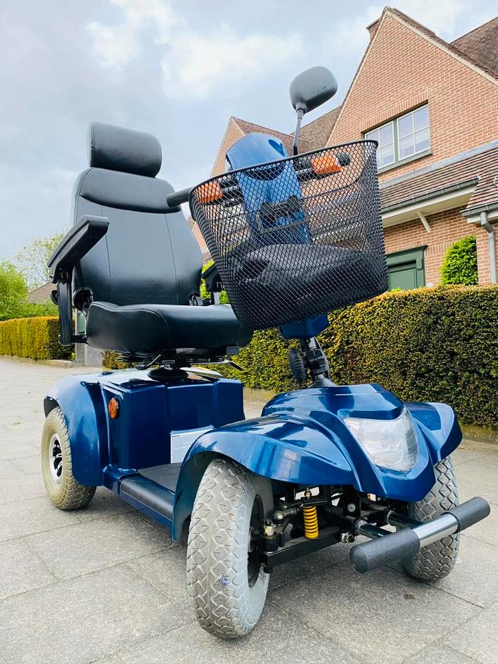 Vermeiren Ceres 4 Scootmobiel Elektrische scooter Nieuw accu, Diversen, Rolstoelen, Zo goed als nieuw, Elektrische rolstoel, Inklapbaar
