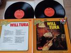 2 LP: WILL TURA uit 1978  (Quality Sound Series), Levenslied of Smartlap, Ophalen of Verzenden, Zo goed als nieuw, 12 inch