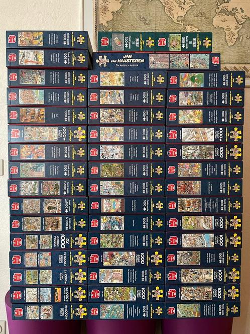 Groot lot Jan Van Haasteren puzzels, Hobby en Vrije tijd, Denksport en Puzzels, Zo goed als nieuw, Ophalen of Verzenden