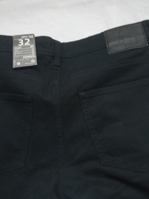 Angelo Litrico W32L34, jambe fine, 5 poches, bleu foncé, néo, Vêtements | Hommes, Pantalons, Neuf, Bleu, Enlèvement ou Envoi