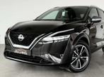 Nissan QASHQAI 1.3 DIG-T MHEV-GPS-T.PANO-CARPLAY-CAMERA360-P, Auto's, Gebruikt, Zwart, Bedrijf, 5 zetels