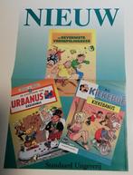 Poster urbanus en kiekeboe, Ophalen of Verzenden, Overige figuren, Nieuw, Plaatje, Poster of Sticker