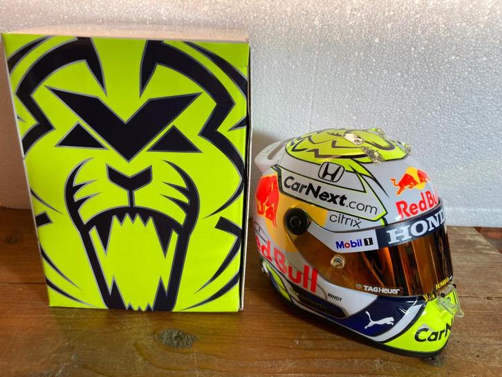 Max Verstappen 1:2 helm 2021 Styrian Fanshop Red Bull, Verzamelen, Automerken, Motoren en Formule 1, Nieuw, Formule 1, Ophalen of Verzenden