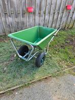 Landbouwkruiwagen 190 liter met 2 luchtbanden voor 120 euro, Ophalen