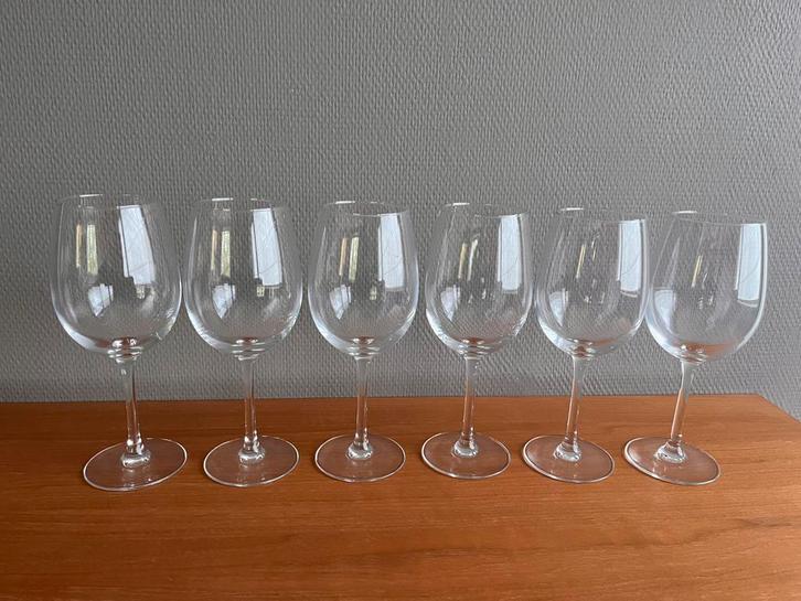 5x6 grote wijnglazen; 6 portglazen en 6 coctailglazen, Verzamelen, Glas en Drinkglazen, Nieuw, Ophalen