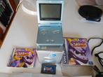 Nintendo Game Boy Advance SP — Arctisch blauw, Games en Spelcomputers, Ophalen of Verzenden, Zo goed als nieuw, Game Boy Advance