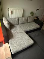 Hoeksalon met chaise longue, opbergbak en bedfunctie, Huis en Inrichting, Ophalen, Gebruikt