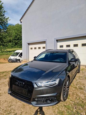 Audi A6 competition 326cv gris daytona 42000km, Autos, Cuir, Achat, Toit panoramique, Noir