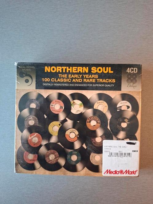 4cd Set. Northern Soul. Remastered, nieuw in  verpakking., Cd's en Dvd's, Cd's | Verzamelalbums, Zo goed als nieuw, Ophalen of Verzenden