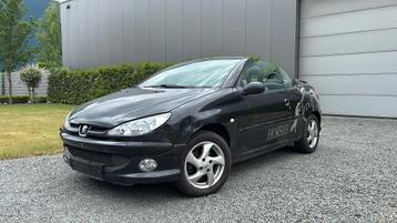 Peugeot 206 Cabrio/1.6iBenzine/10:2005/Leder/Rijklaar! 2299€ beschikbaar voor biedingen