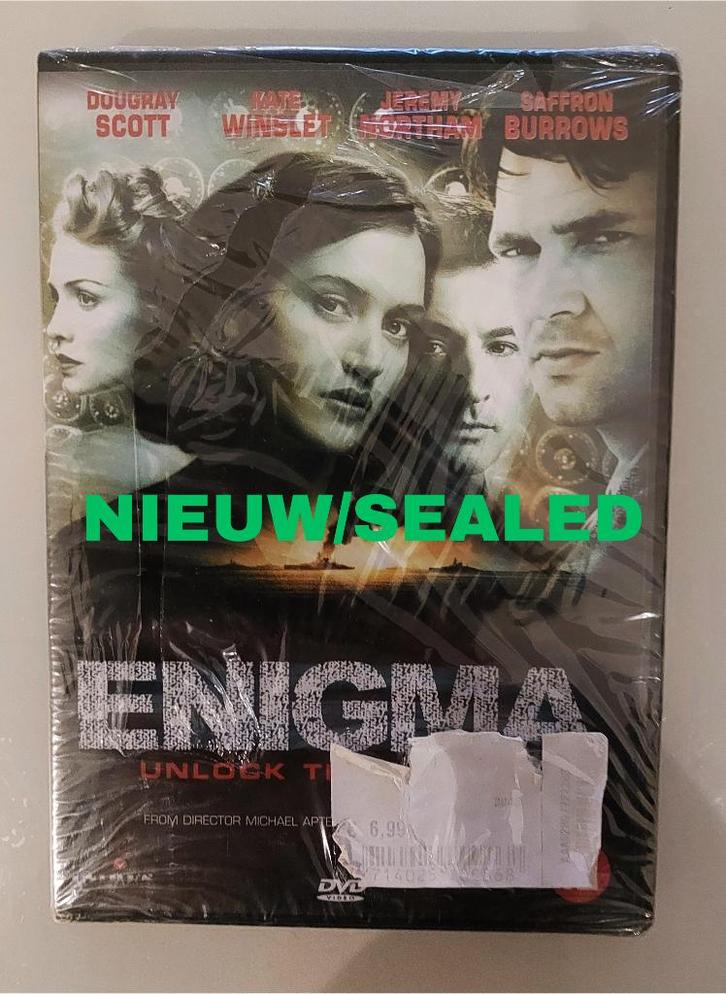 SPLINTERNIEUW IN FOLIE: Enigma(Oorlogsfilm met Cate Winslet, Cd's en Dvd's, Dvd's | Actie, Nieuw in verpakking, Oorlog, Ophalen of Verzenden