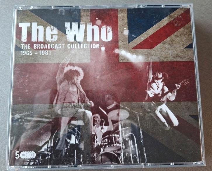 5cd. The Who. The Broadcast Collection  1965-1981., Cd's en Dvd's, Cd's | Rock, Zo goed als nieuw, Ophalen of Verzenden