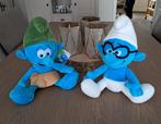 The Smurfs Wilde Smurf en Brilsmurf knuffel 27cm nieuw, Verzamelen, Ophalen of Verzenden, Nieuw, Verschillende Smurfen